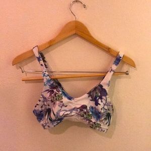 Kira Grace Purple & Blue Floral Bra